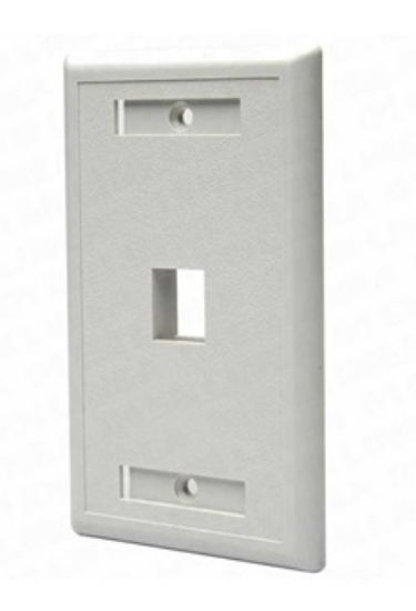 Imagen de FACEPLATE 1 PUERTO RJ45 - GLC CE-4035-