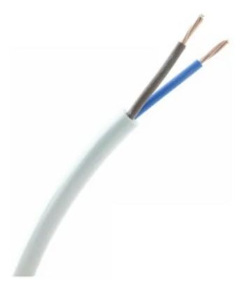 Imagen de CABLE TIPO TALLER SUMALUX 2X0,75MM BLANCO 100% COBRE