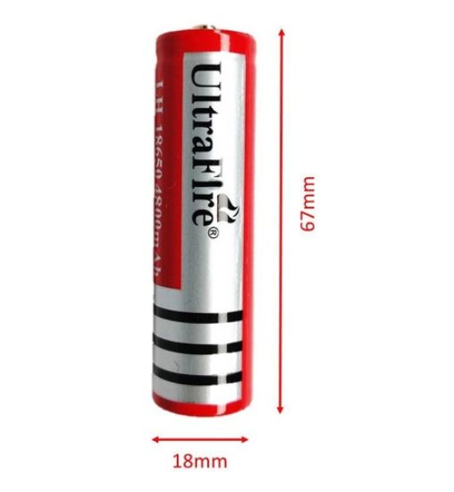 Imagen de BATERIA 18650 4200MAH 3.7V LI-ION ULTRAFIRE