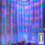 Imagen de CORTINA LUCES LED MULTICOLOR USB CON CONTROL 3×2 MTS