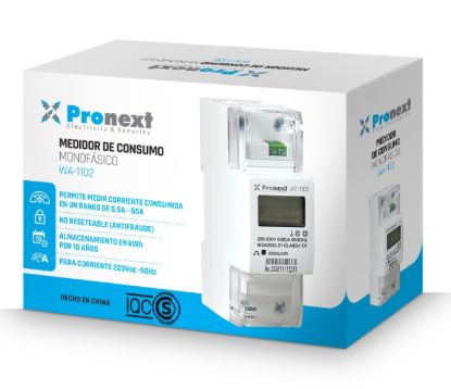 Imagen de MEDIDOR MONOFASICO DE CONSUMO 65A -PRONEX