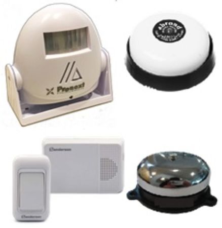 Imagen para la categoría CAMPANILLAS ,TIMBRES Y ZUMBADORES