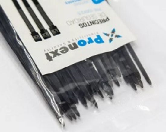 Imagen de PRECINTO NEGRO 100MM 2.5MM X100U PRONEXT