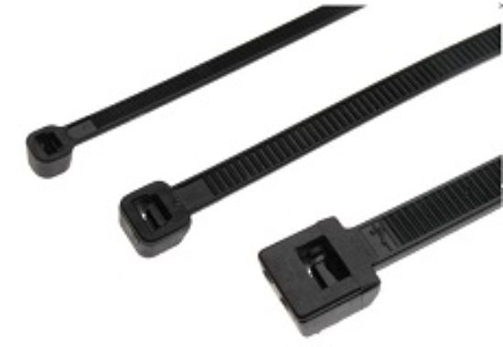 Imagen de PRECINTO NEGRO 300MM 4.8MM X100U pronext