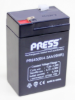 Imagen de BATERIA GEL  6V 4,5A RECARGABLE. MARCA PRESS