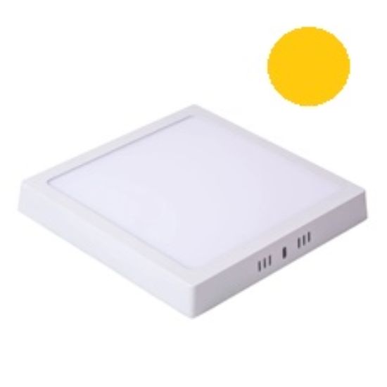 Imagen de PLAFON LED 18W CUADRADO LUZ CALIDA BLANCO -KIAN