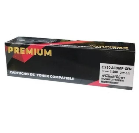 Imagen de TONER ALTERNATIVO HP CB230A NEGRO P/ MFP M227/M203-PREMIUM ***CON CHIP