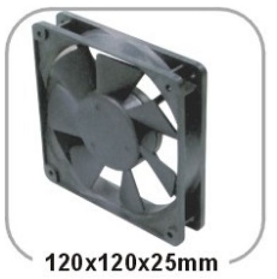 Imagen de COOLER 120X120X25MM 12V SIN RODAMIENTO BALLI