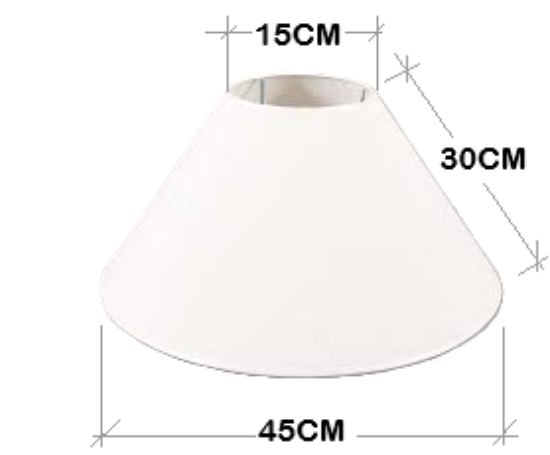 Imagen de PANTALLA PEGADA PLASTICA 15X45X30 BLANCA C/SUNCHO