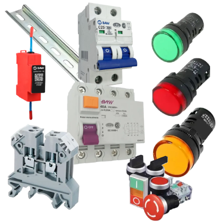 Imagen para la categoría TABLEROS ELECTRICOS- COMPONENTES