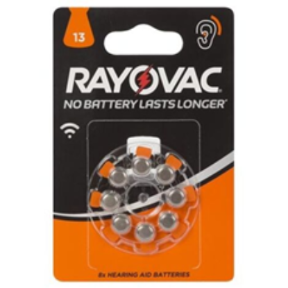 Imagen de PILA AUDIFONO 312 BLISTER X 8 -RAYOVAC