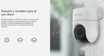 Imagen de CAMARA IP 3MP EZVIZ H8C PRO 4MM EXTERIOR WIFI-