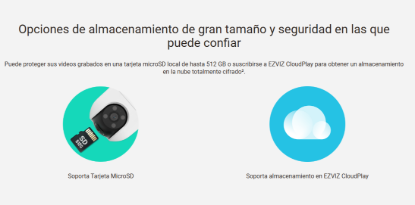 Imagen de CAMARA IP 3MP EZVIZ H8C PRO 4MM EXTERIOR WIFI-