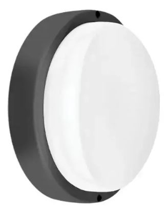 Imagen de TORTUGA LED REDONDA NEGRO 12W 6000K LUZ DIA - TREFI