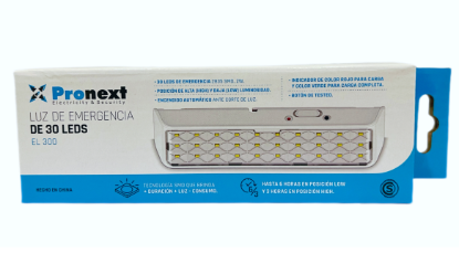 Imagen de LUZ DE EMERGENCIA LED DE 30 LED-PRONEXT