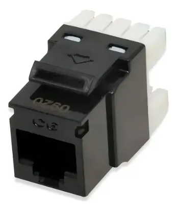 Imagen de JACK FURUKAWA RJ45 HEMBRA CAT.6 MULTILAN NEGRO (35030606)
