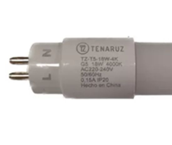 Imagen de TUBO LED 18W -T5- 1149MM 120° 4000K -G5 -TENARUZ