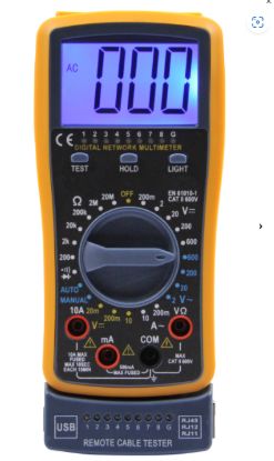 Imagen de TESTER TS 4300A  CON ILUMINACION DE DISPLAY PROBADOR CABLES -PRONEXT