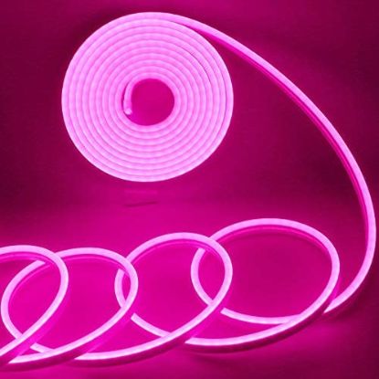 Imagen de CINTA NEON ROSA 5M CON FUENTE